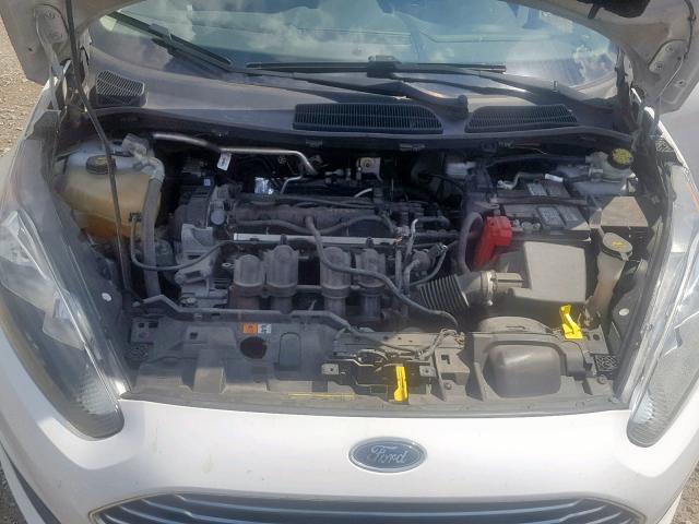 3FADP4EJ2EM160591 - 2014 FORD FIESTA SE WHITE photo 7