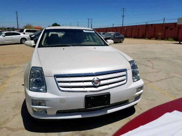 1G6DW677350184544 - 2005 CADILLAC STS WHITE photo 9