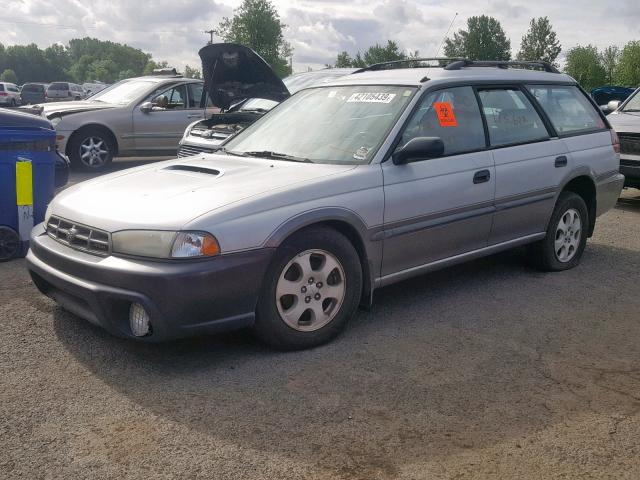 4S3BG6851X7647144 - 1999 SUBARU LEGACY OUT SILVER photo 2