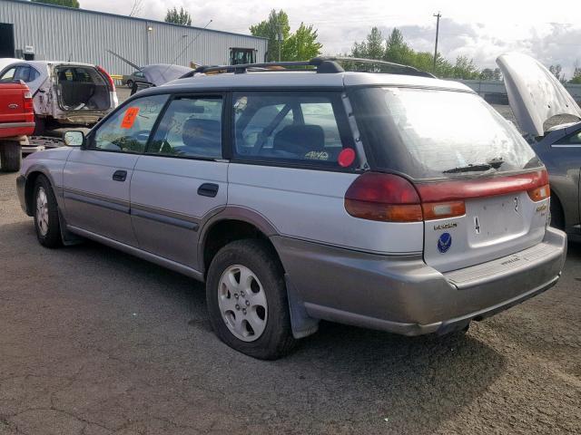 4S3BG6851X7647144 - 1999 SUBARU LEGACY OUT SILVER photo 3