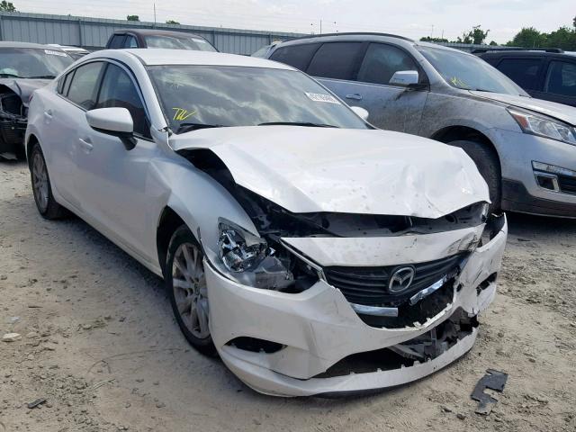 JM1GJ1U53G1409136 - 2016 MAZDA 6 SPORT WHITE photo 1