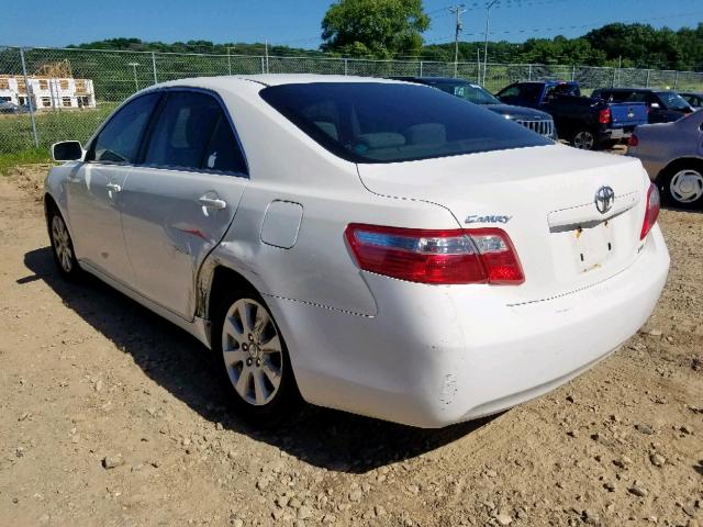 4T1BE46K57U712013 - 2007 TOYOTA CAMRY NEW WHITE photo 3