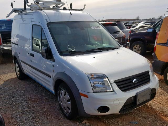 NM0LS7BN4DT136268 - 2013 FORD TRANSIT CO WHITE photo 1