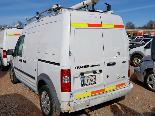 NM0LS7BN4DT136268 - 2013 FORD TRANSIT CO WHITE photo 3