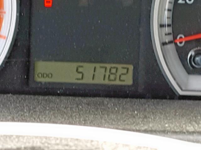 KL1TD56687B153600 - 2007 CHEVROLET AVEO BASE წითელი ფოტო 8