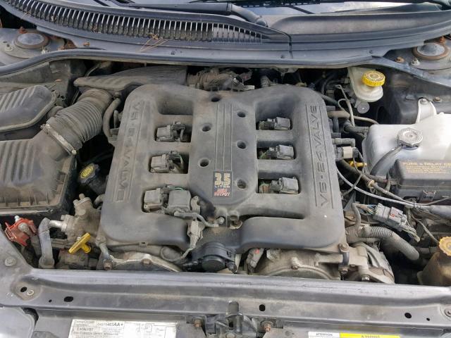 2C3AE66G84H616399 - 2004 CHRYSLER 300M GRAY photo 7