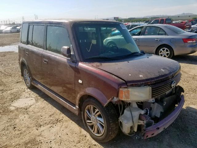 JTLKT324940164259 - 2004 TOYOTA SCION XB PURPLE photo 1