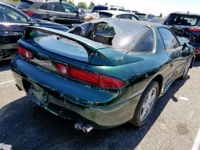 JA3AM84J0WY002124 - 1998 MITSUBISHI 3000 GT SL GREEN photo 4