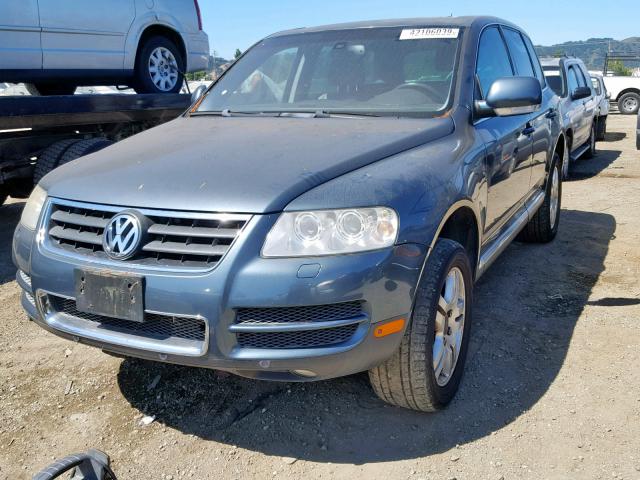 WVGZM77L66D028659 - 2006 VOLKSWAGEN TOUAREG 4. GREEN photo 2