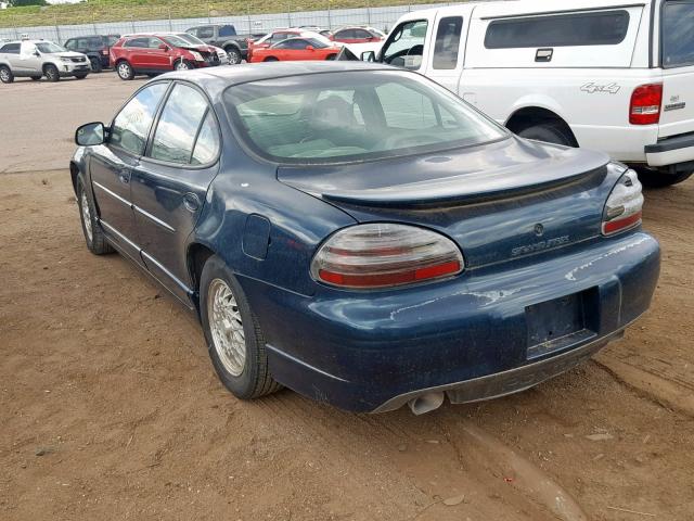 1G2WP5211VF339061 - 1997 PONTIAC GRAND PRIX GREEN photo 3
