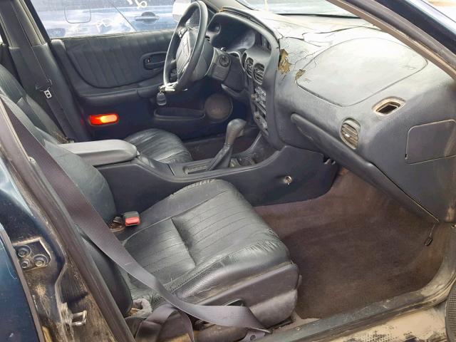 1G2WP5211VF339061 - 1997 PONTIAC GRAND PRIX GREEN photo 5