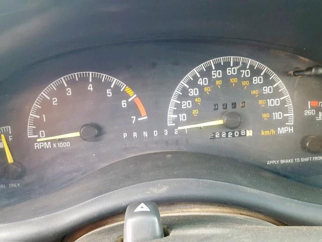 1G2WP5211VF339061 - 1997 PONTIAC GRAND PRIX GREEN photo 8