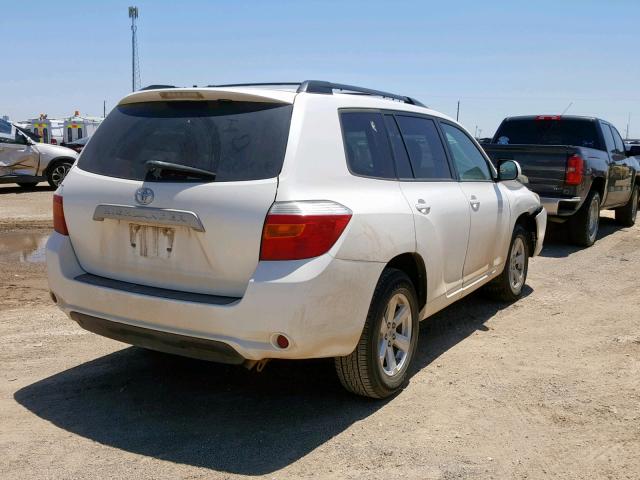 5TDZA3EH7AS002881 - 2010 TOYOTA HIGHLANDER WHITE photo 3