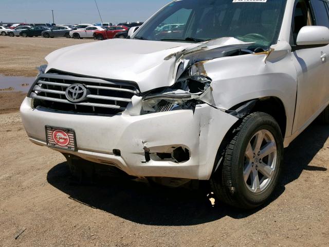 5TDZA3EH7AS002881 - 2010 TOYOTA HIGHLANDER WHITE photo 7