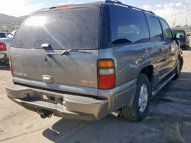 1GKFK66U65J256425 - 2005 GMC YUKON XL D GRAY photo 4