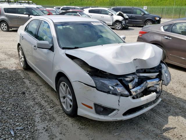 3FAHP0JG3BR180836 - 2011 FORD FUSION SEL WHITE photo 1