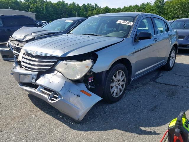 1C3LC46J48N233670 - 2008 CHRYSLER SEBRING LX BLUE photo 2