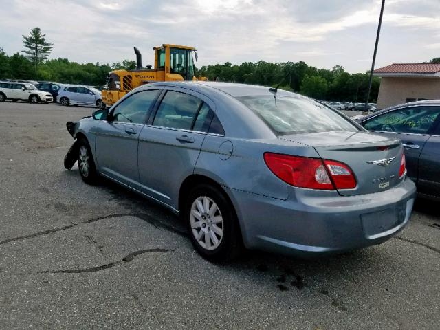 1C3LC46J48N233670 - 2008 CHRYSLER SEBRING LX BLUE photo 3