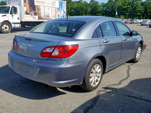 1C3LC46J48N233670 - 2008 CHRYSLER SEBRING LX BLUE photo 4