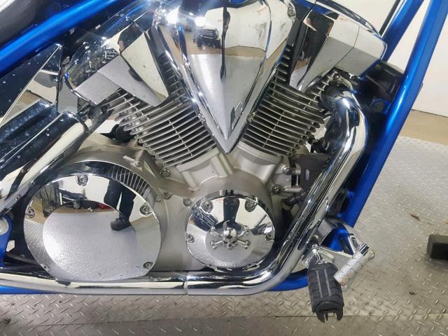 JH2SC6106AK003418 - 2010 HONDA VT1300 CX BLUE photo 11