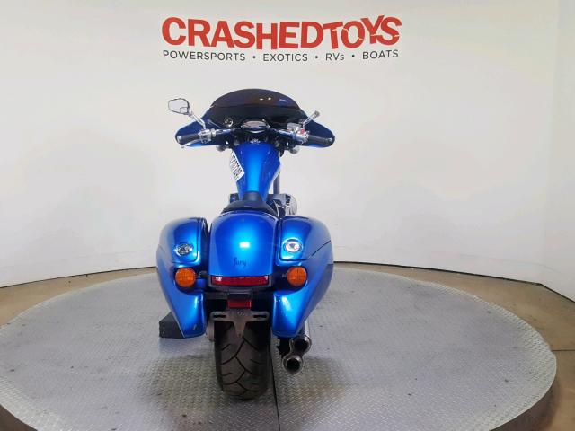 JH2SC6106AK003418 - 2010 HONDA VT1300 CX BLUE photo 7