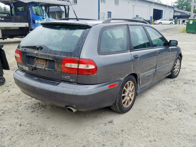 YV1VW29561F719986 - 2001 VOLVO V40 1.9T GRAY photo 4