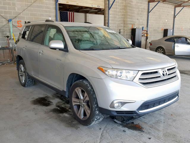 5TDYK3EH3BS046502 - 2011 TOYOTA HIGHLANDER SILVER photo 1