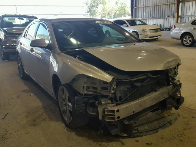 1G1ZH57B08F211141 - 2008 CHEVROLET MALIBU 1LT SILVER photo 1