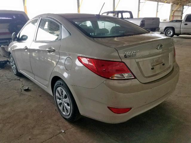 KMHCT4AE8HU238362 - 2017 HYUNDAI ACCENT SE WHITE photo 3