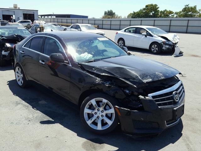 1G6AA5RX4D0160194 - 2013 CADILLAC ATS BLACK photo 1