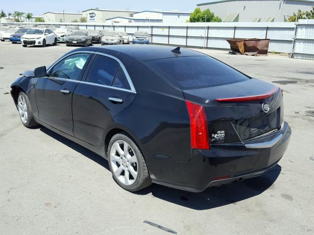 1G6AA5RX4D0160194 - 2013 CADILLAC ATS BLACK photo 3