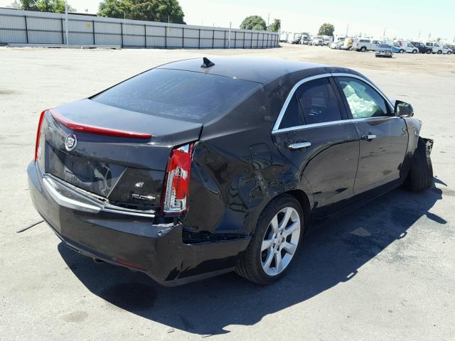 1G6AA5RX4D0160194 - 2013 CADILLAC ATS BLACK photo 4