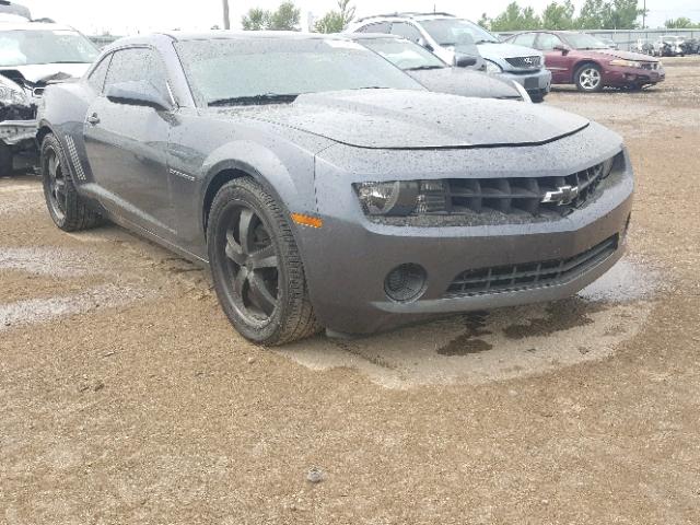 2G1FE1ED9B9146010 - 2011 CHEVROLET CAMARO LS GRAY photo 1