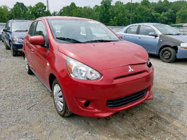 ML32A3HJ0FH055789 - 2015 MITSUBISHI MIRAGE DE RED photo 1