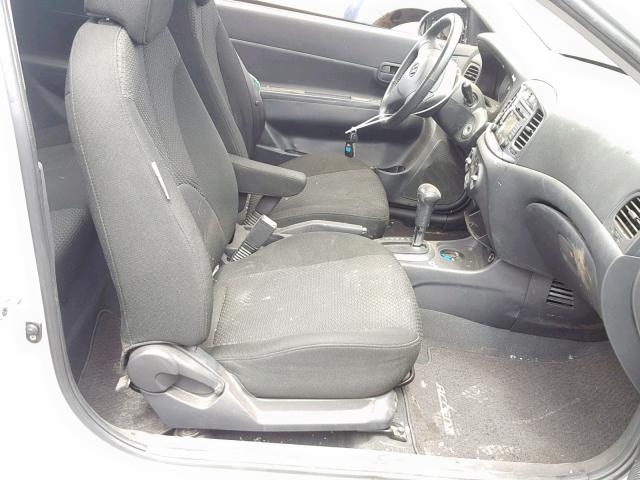 KMHCN36C29U124631 - 2009 HYUNDAI ACCENT SE GRAY photo 5