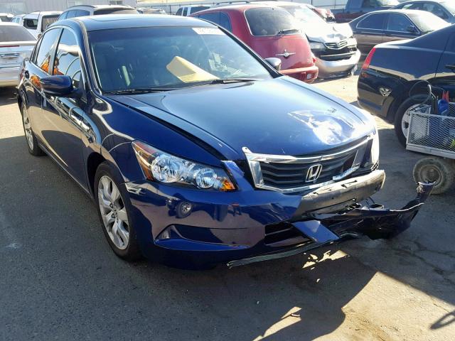 1HGCP2F85AA131777 - 2010 HONDA ACCORD EXL BLUE photo 1