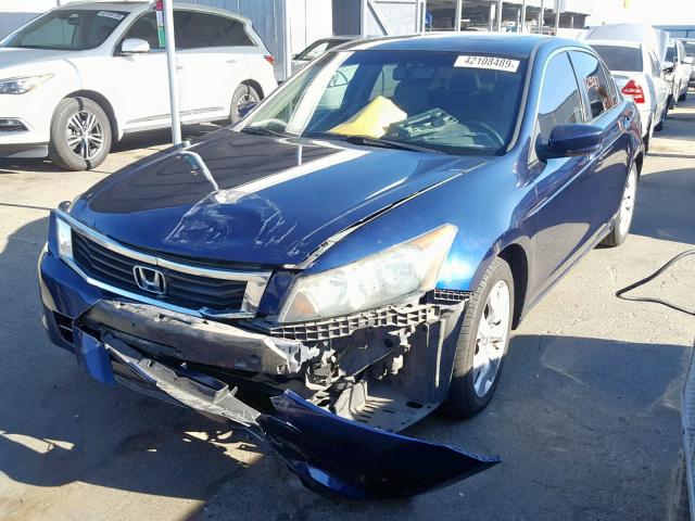 1HGCP2F85AA131777 - 2010 HONDA ACCORD EXL BLUE photo 2