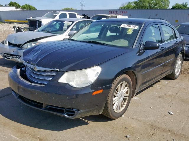 1C3LC56J38N258971 - 2008 CHRYSLER SEBRING TO BLACK photo 2