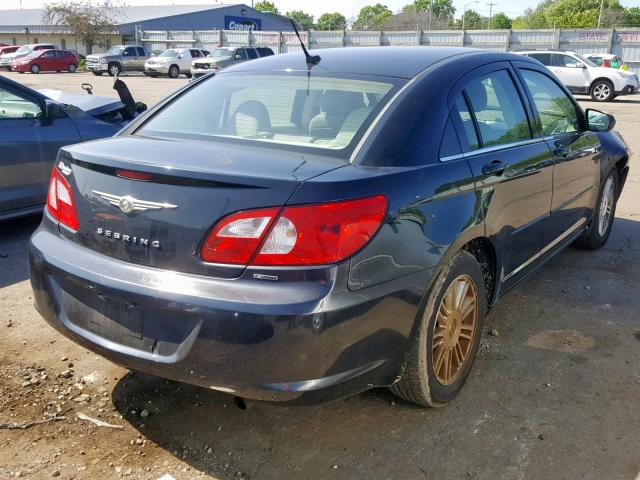 1C3LC56J38N258971 - 2008 CHRYSLER SEBRING TO BLACK photo 4