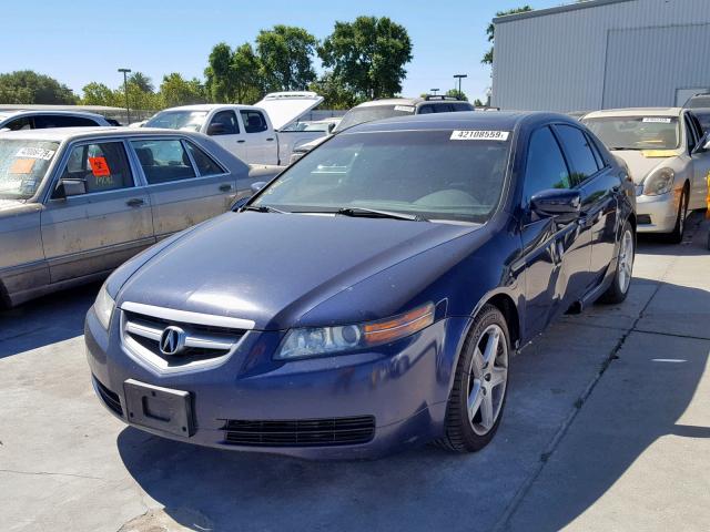 19UUA66236A060921 - 2006 ACURA 3.2TL BLUE photo 2