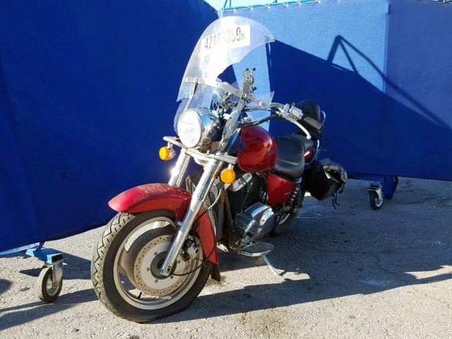 1HFSC43074A400548 - 2004 HONDA VT1100 C2 RED photo 2