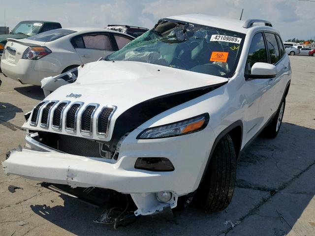 1C4PJLLB2JD533990 - 2018 JEEP CHEROKEE L WHITE photo 2