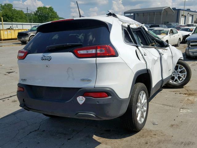 1C4PJLLB2JD533990 - 2018 JEEP CHEROKEE L WHITE photo 4