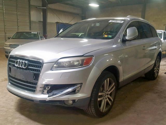 WA1BY74L18D044165 - 2008 AUDI Q7 3.6 QUA SILVER photo 2