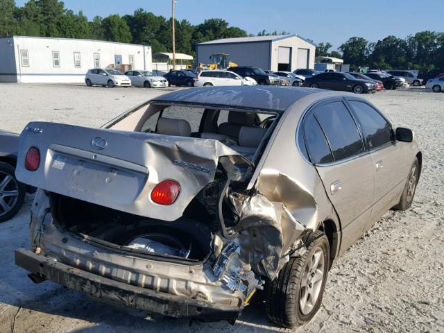 JT8BD69S310116474 - 2001 LEXUS GS 300 TAN photo 4