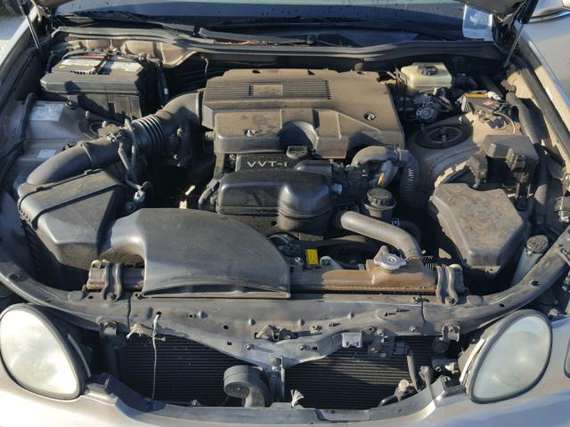 JT8BD69S310116474 - 2001 LEXUS GS 300 TAN photo 7