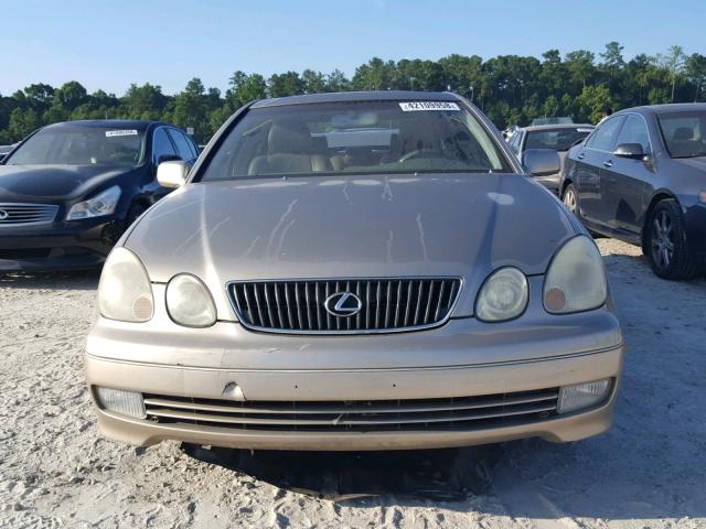 JT8BD69S310116474 - 2001 LEXUS GS 300 TAN photo 9