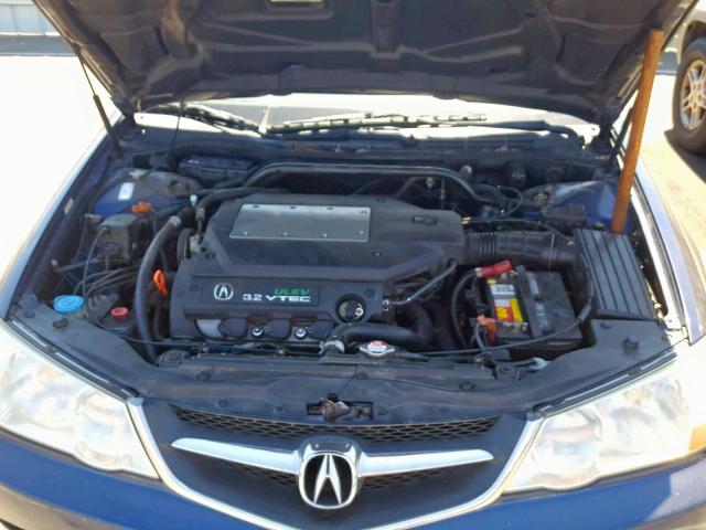 19UUA56682A010247 - 2002 ACURA 3.2TL BLUE photo 7