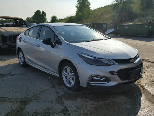 1G1BE5SM3H7268205 - 2017 CHEVROLET CRUZE LT SILVER photo 1