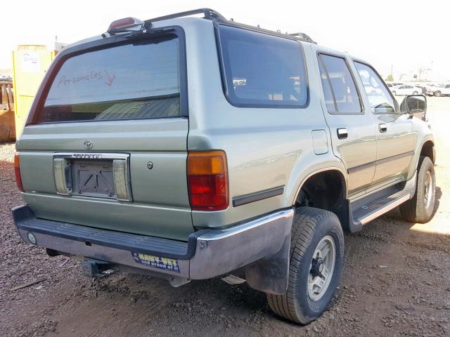 JT3VN29V6S0065685 - 1995 TOYOTA 4RUNNER VN GREEN photo 4